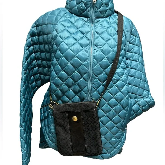 Y2K Coach Signature Crossbody Black (2007) - Picture 3 of 15